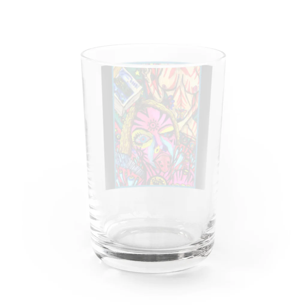 愛男-ARTWORK-の醜いか！？ Water Glass :back