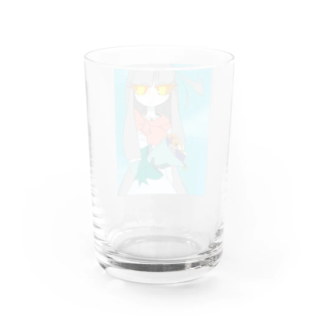 夏杞のタールちゃん Water Glass :back