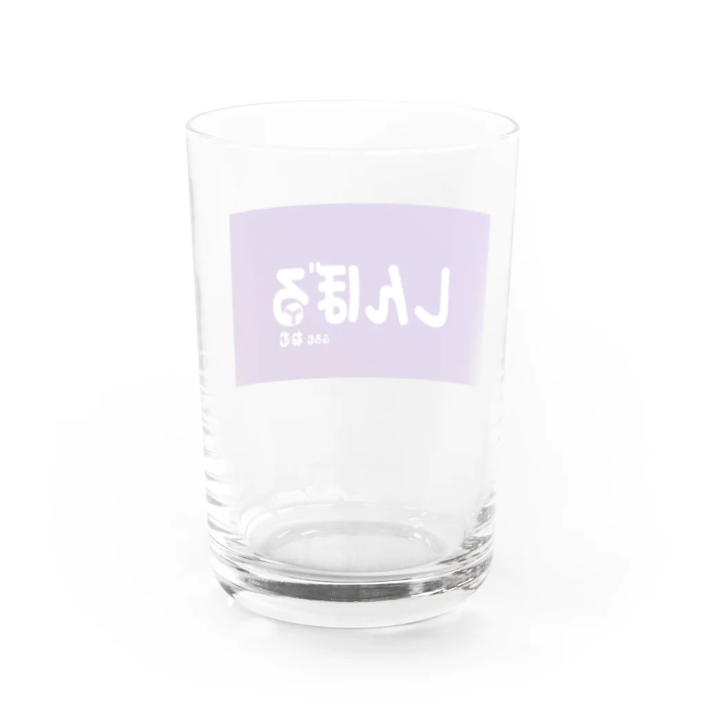 antartのしんぼる Water Glass :back