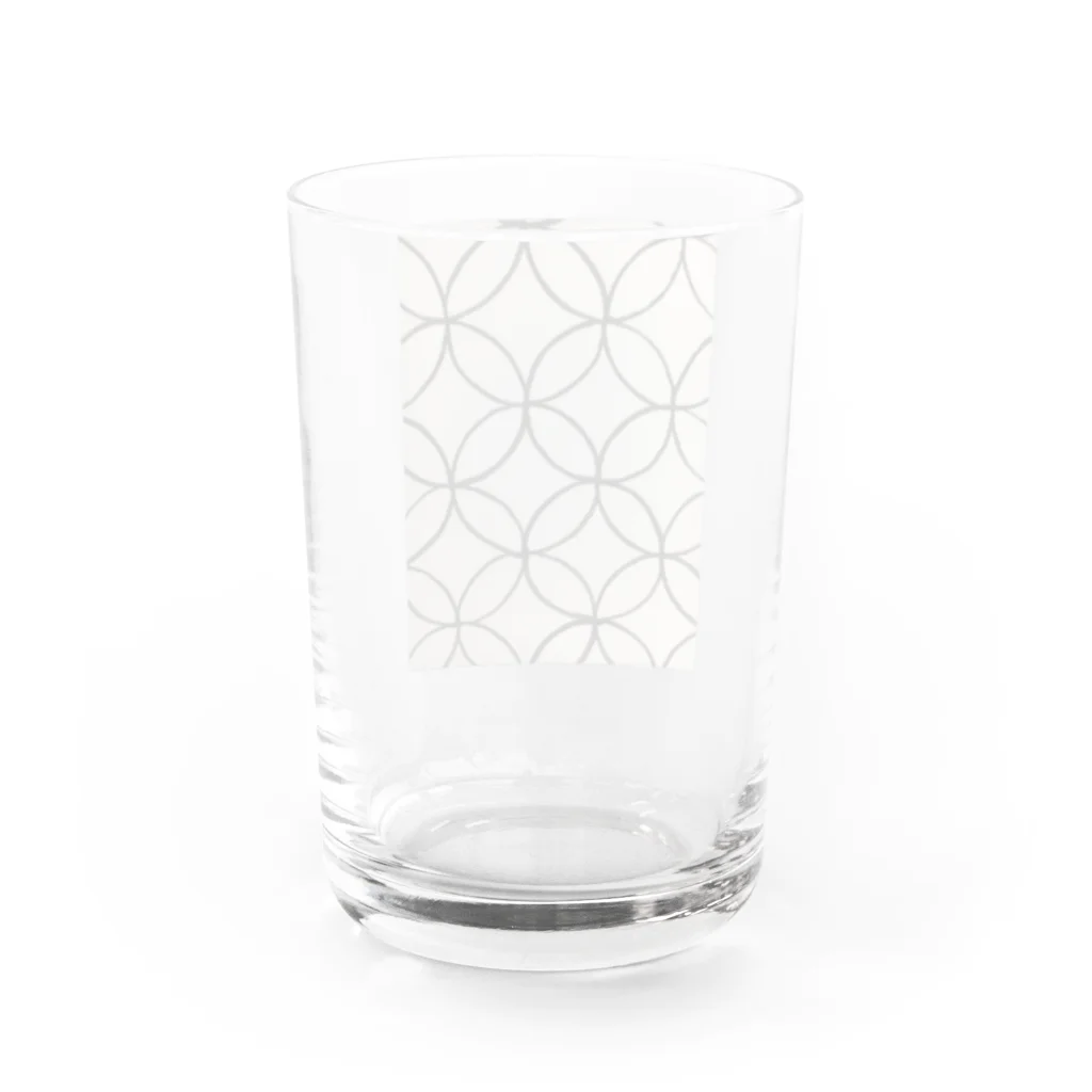 手描き屋の七宝　墨 Water Glass :back