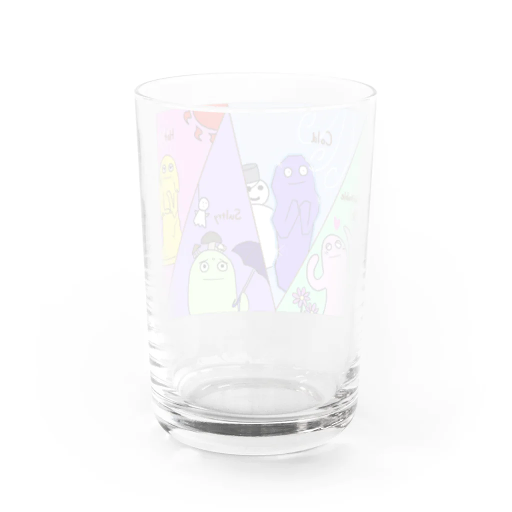 オカイのshiki oriori Water Glass :back