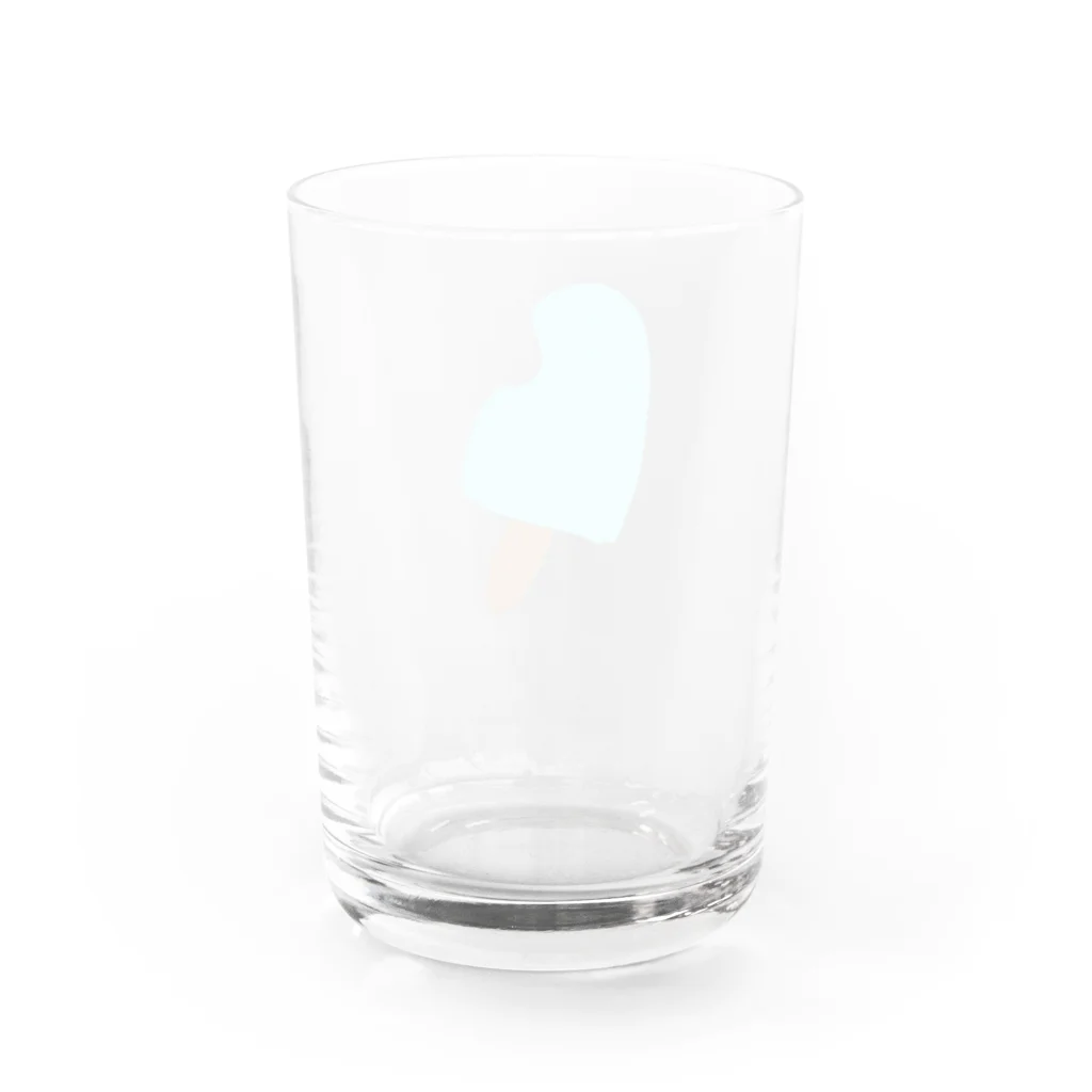 おすずさんのアイスキャンディー Water Glass :back