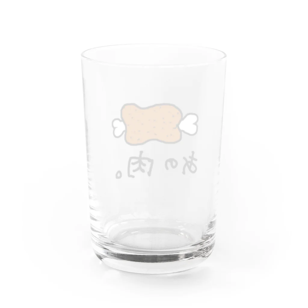 よろづ屋 安宅彦一長船のあの肉。 Water Glass :back