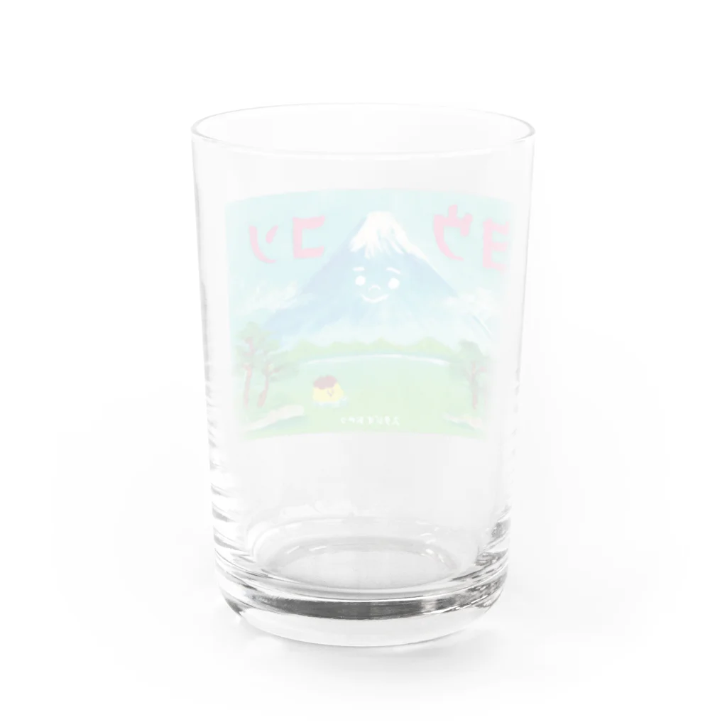 スタジオおやつのおやつ富士 Water Glass :back