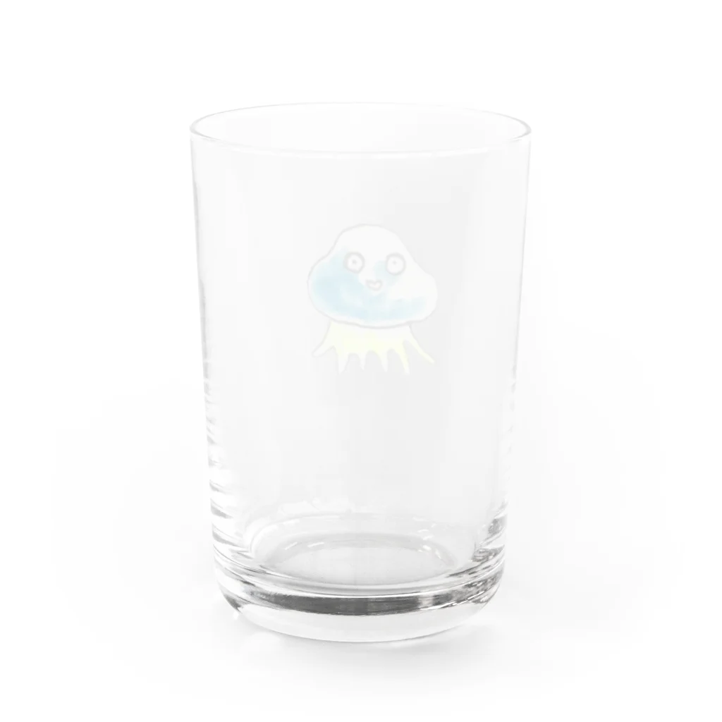 松井のカイフククラゲ Water Glass :back