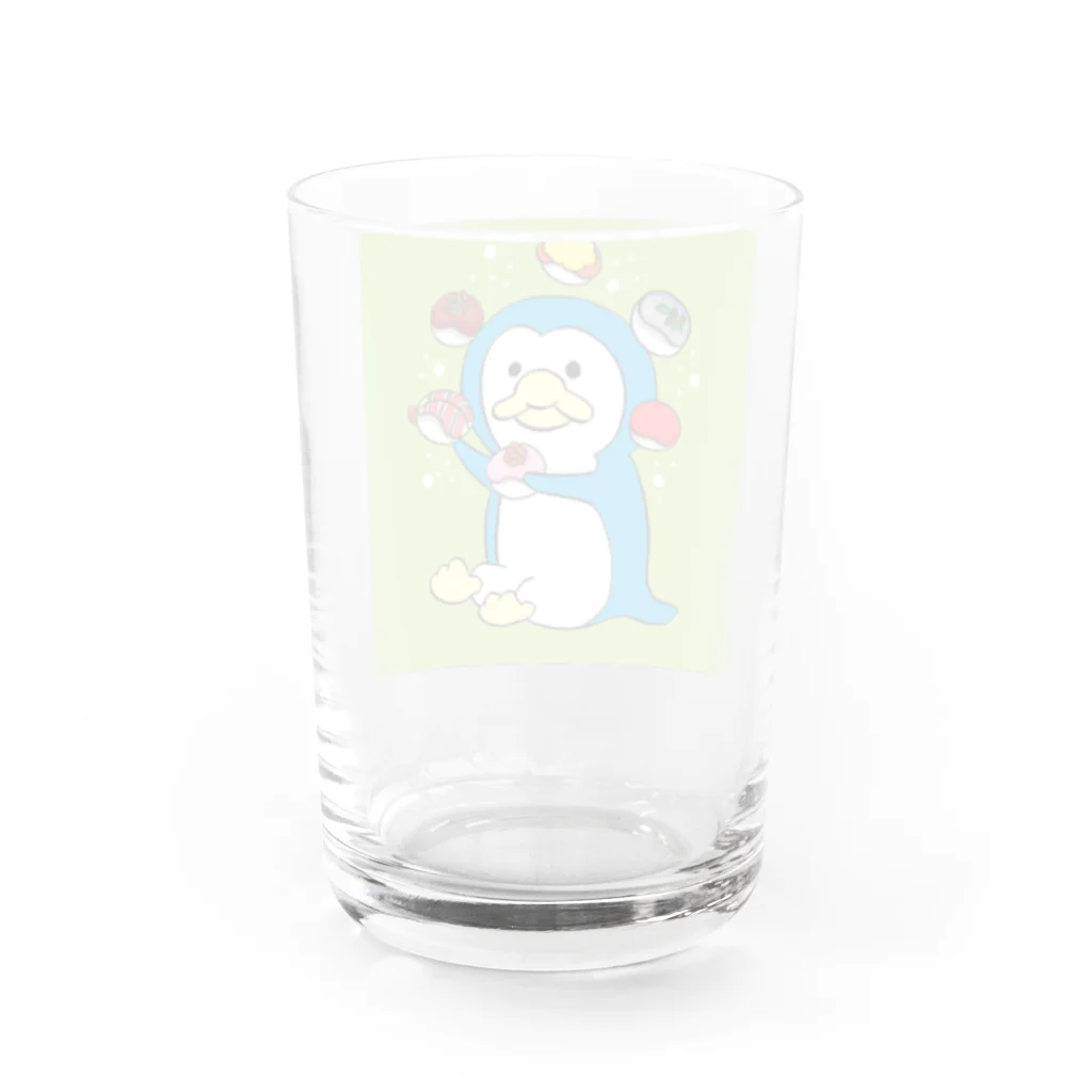 白玉shopのはんぺん　手まり寿司 Water Glass :back