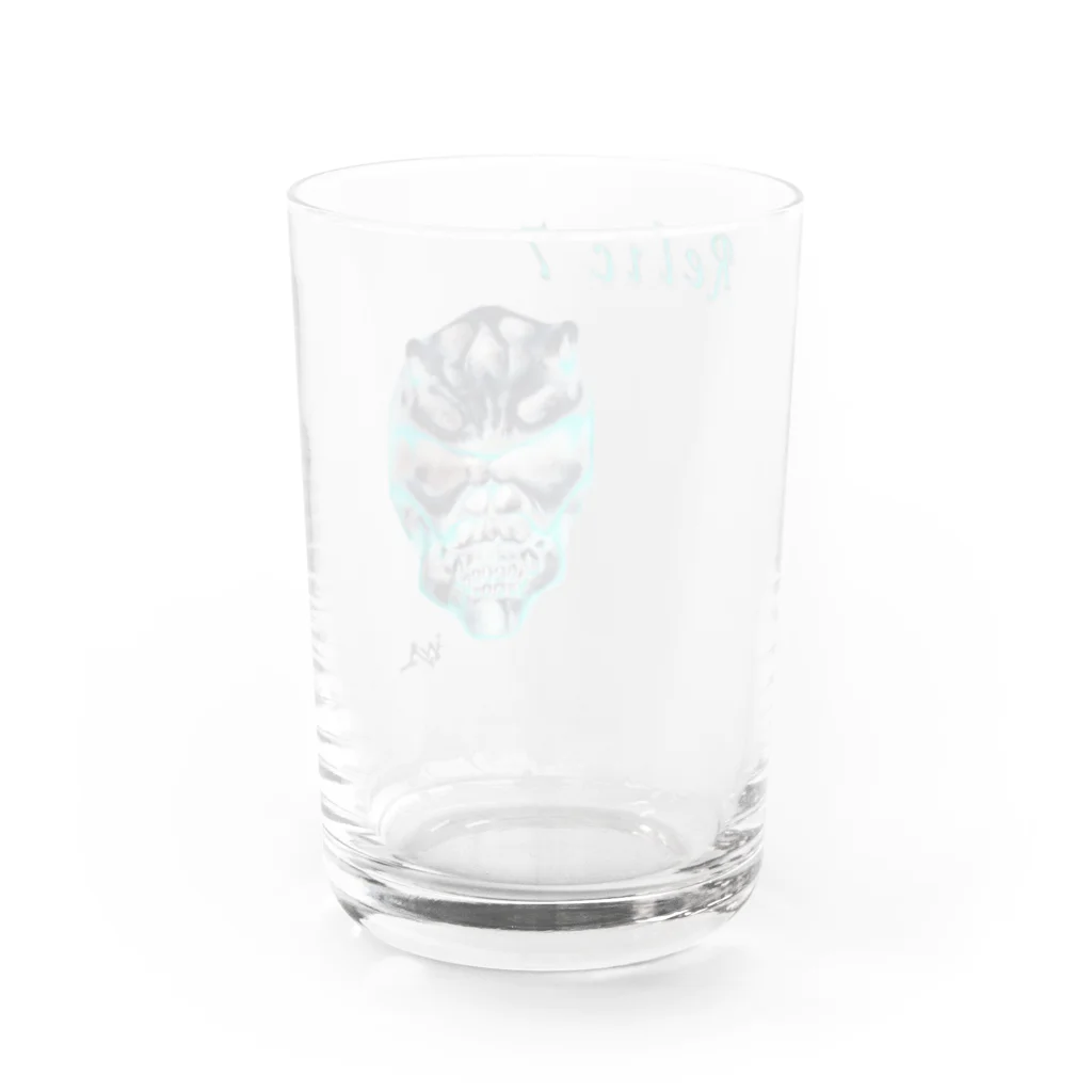 Relic7のRelic 7　二角鬼スカル Water Glass :back