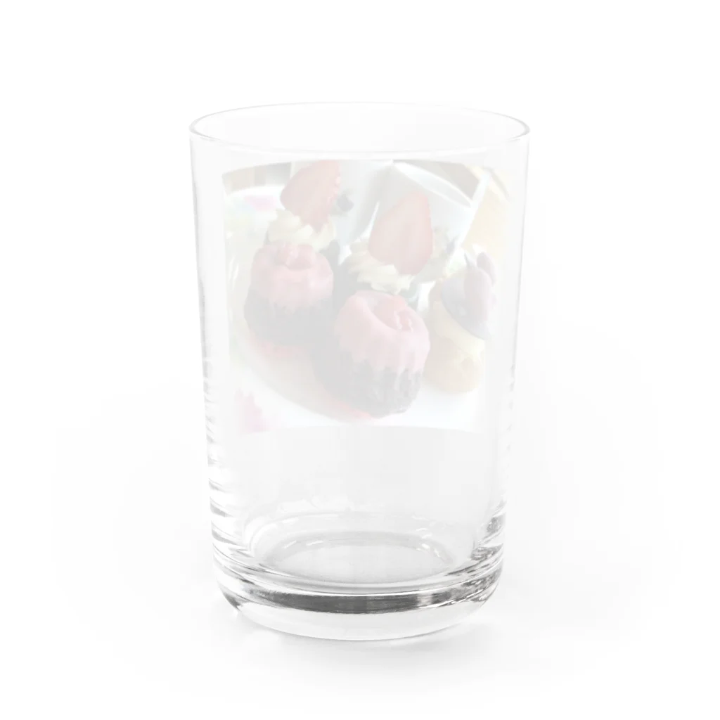 FumiProgrammerのsweets Water Glass :back