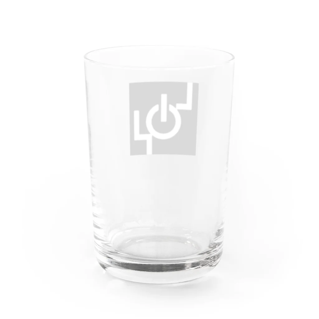雷音／ジョータローのマスクドDJ雷音グラス Water Glass :back