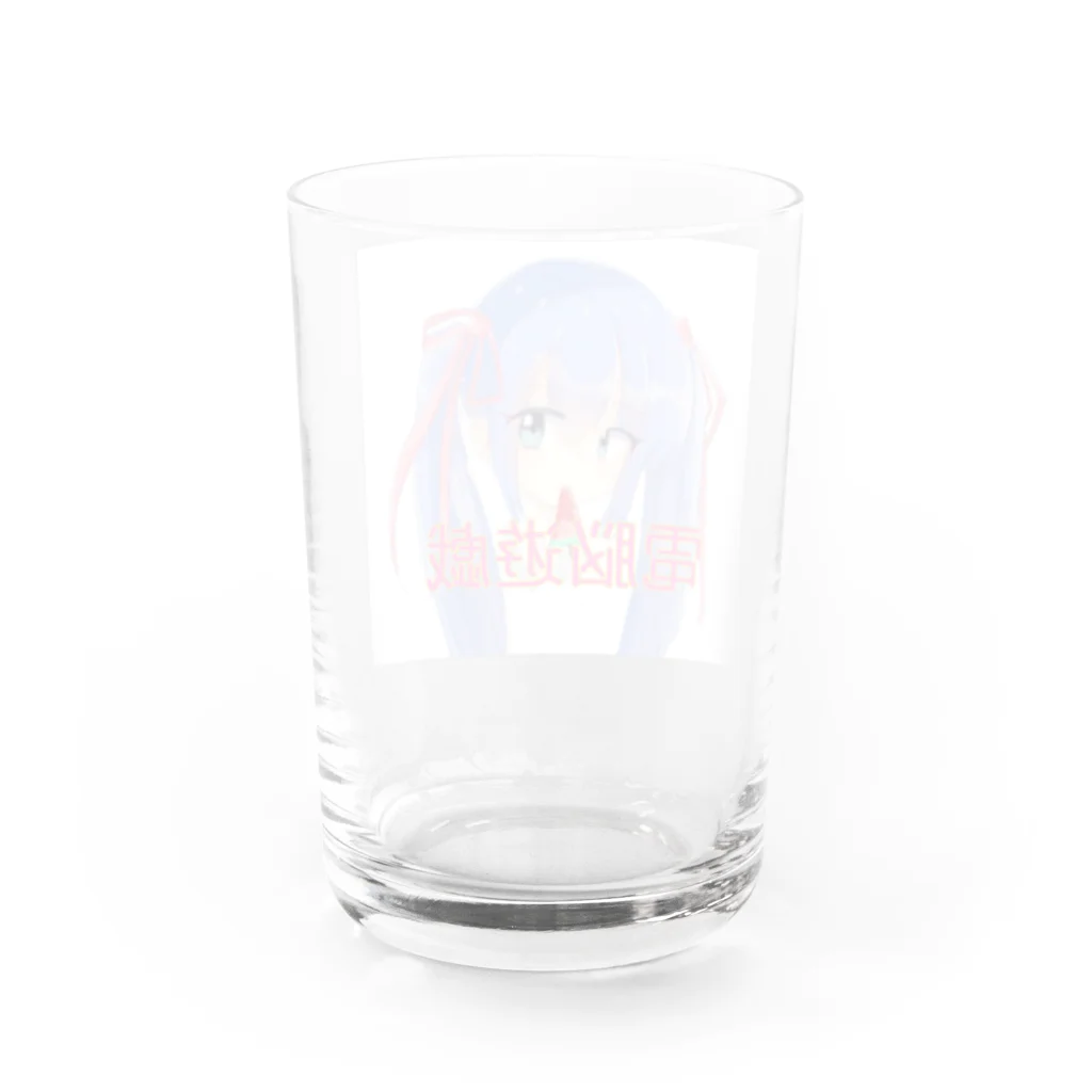 みみんみーんの笹垣ちゃん Water Glass :back