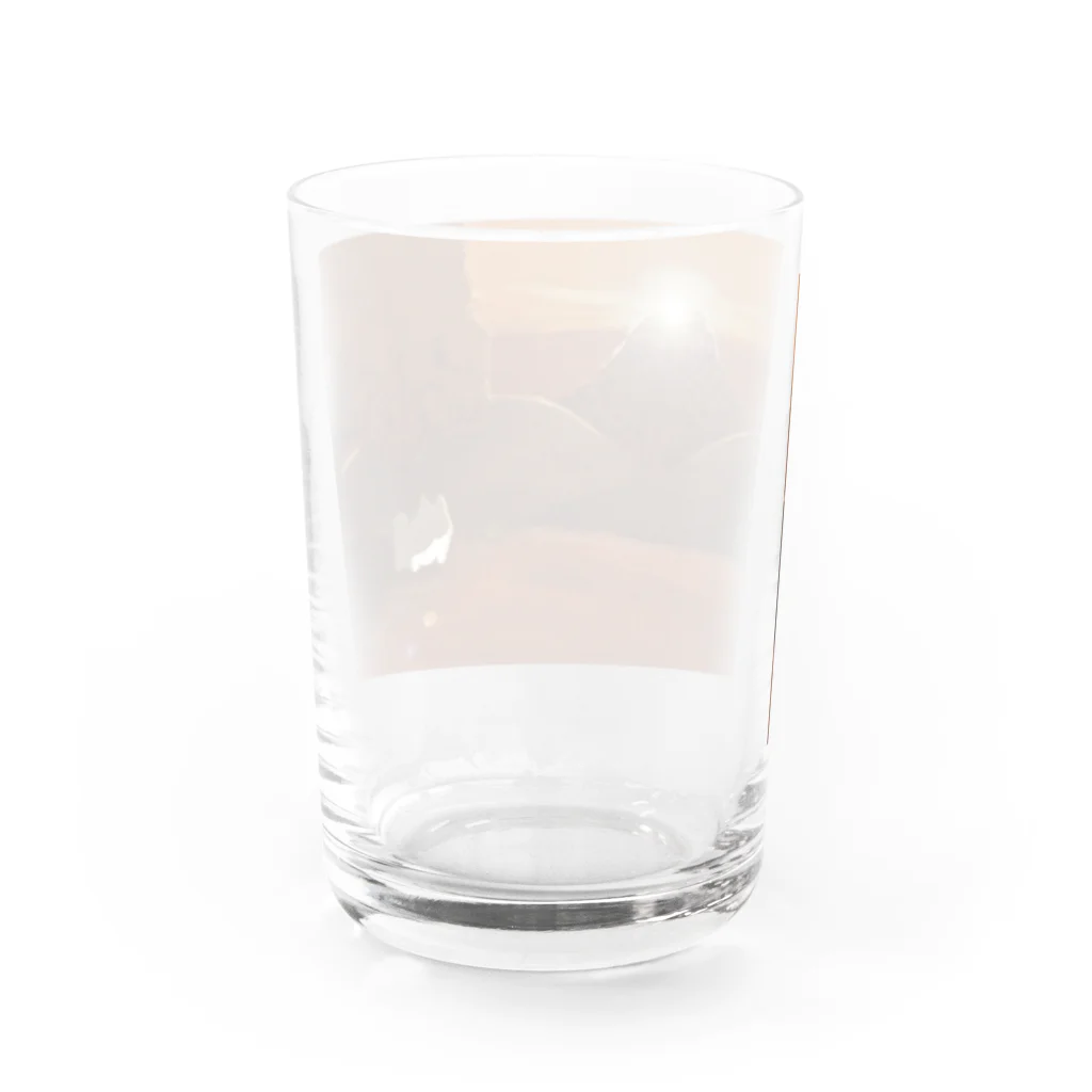 田団団長@ナマハゲダーのDOG Water Glass :back