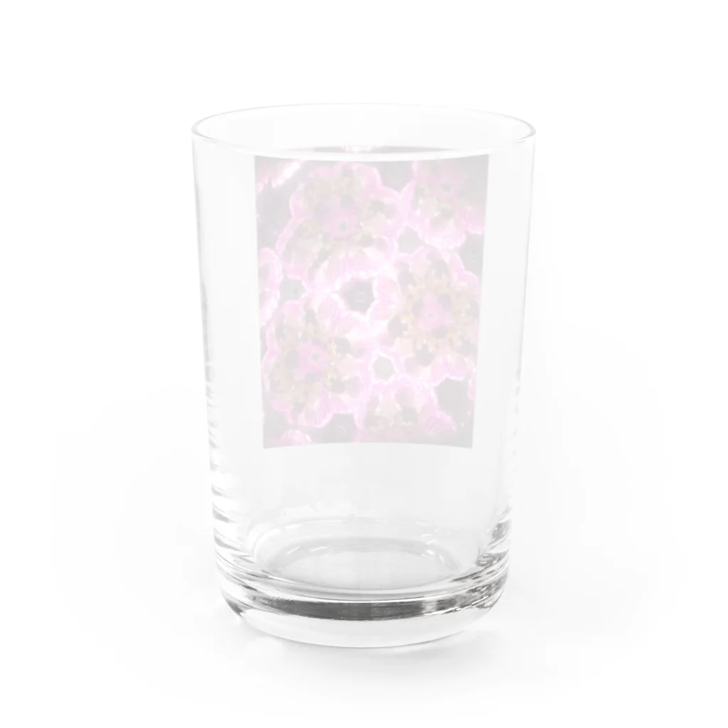 Parfume-weaverの万華鏡シリーズ　てんとう虫三昧 Water Glass :back