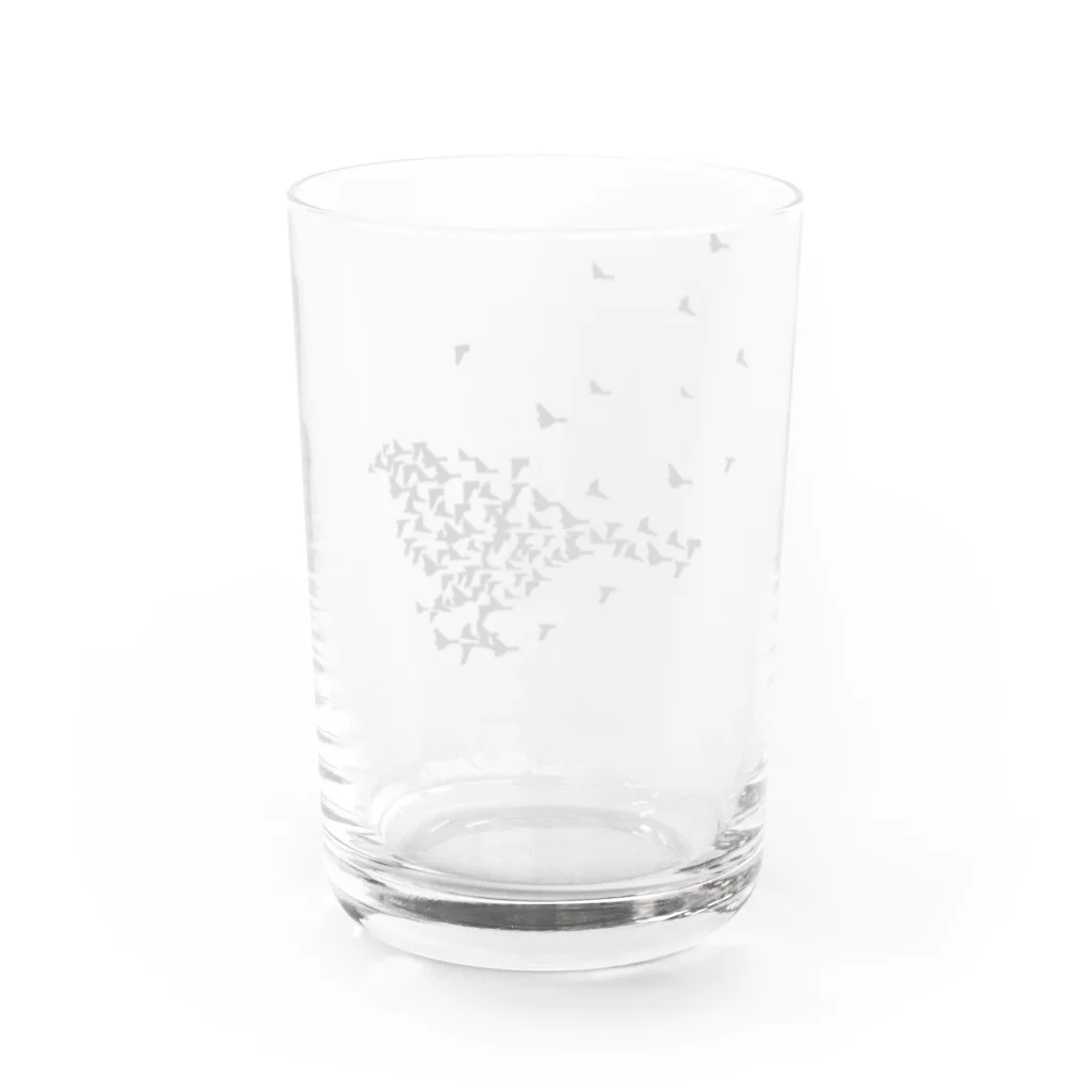 おてもとの大家族 Water Glass :back