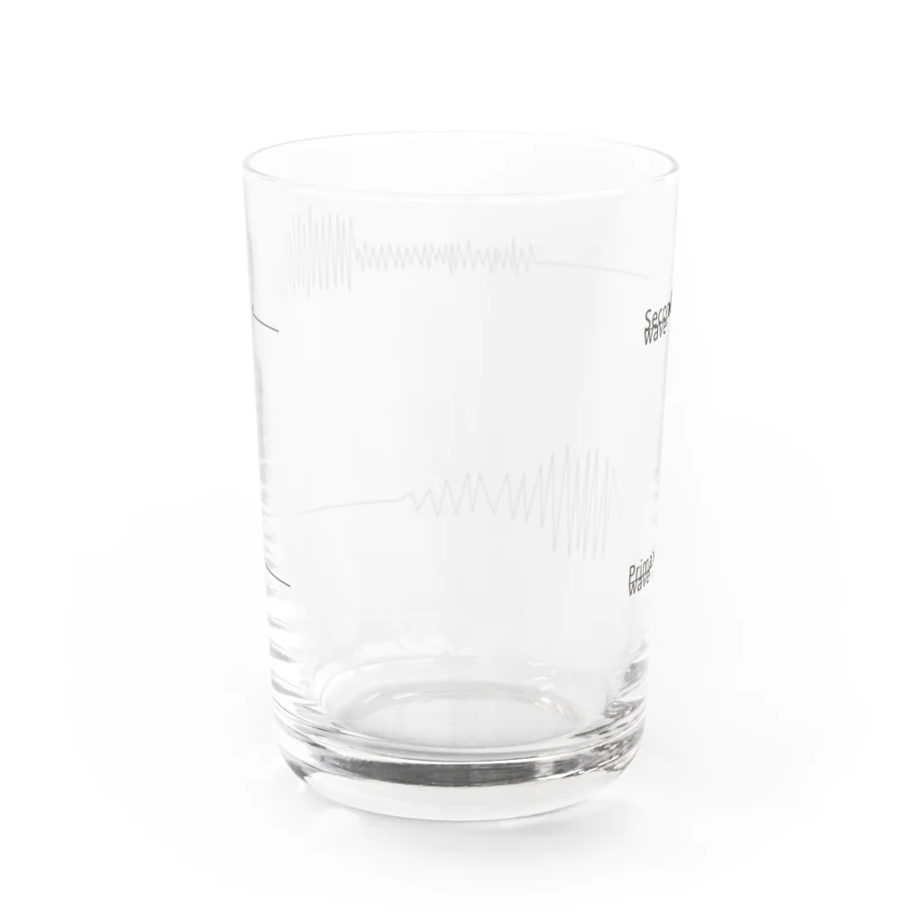 sign_norのP波とS波 Water Glass :back