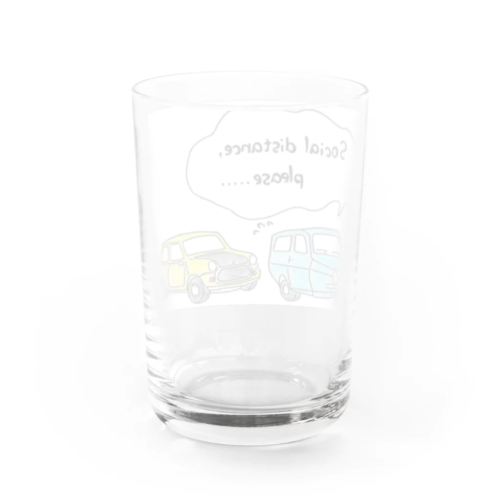 Robean社の可哀想なロビン Water Glass :back