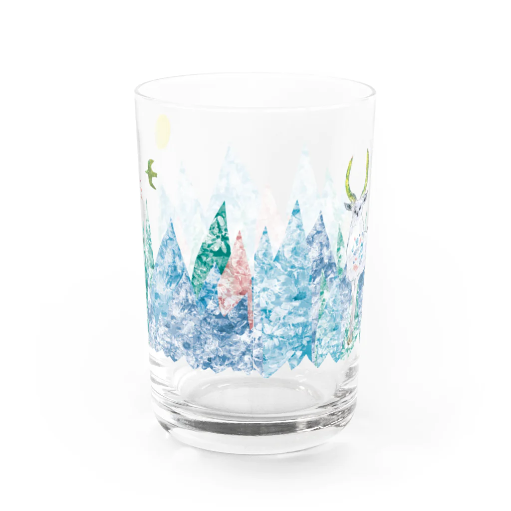 伊敷トゥートの氷森の番人 Water Glass :back