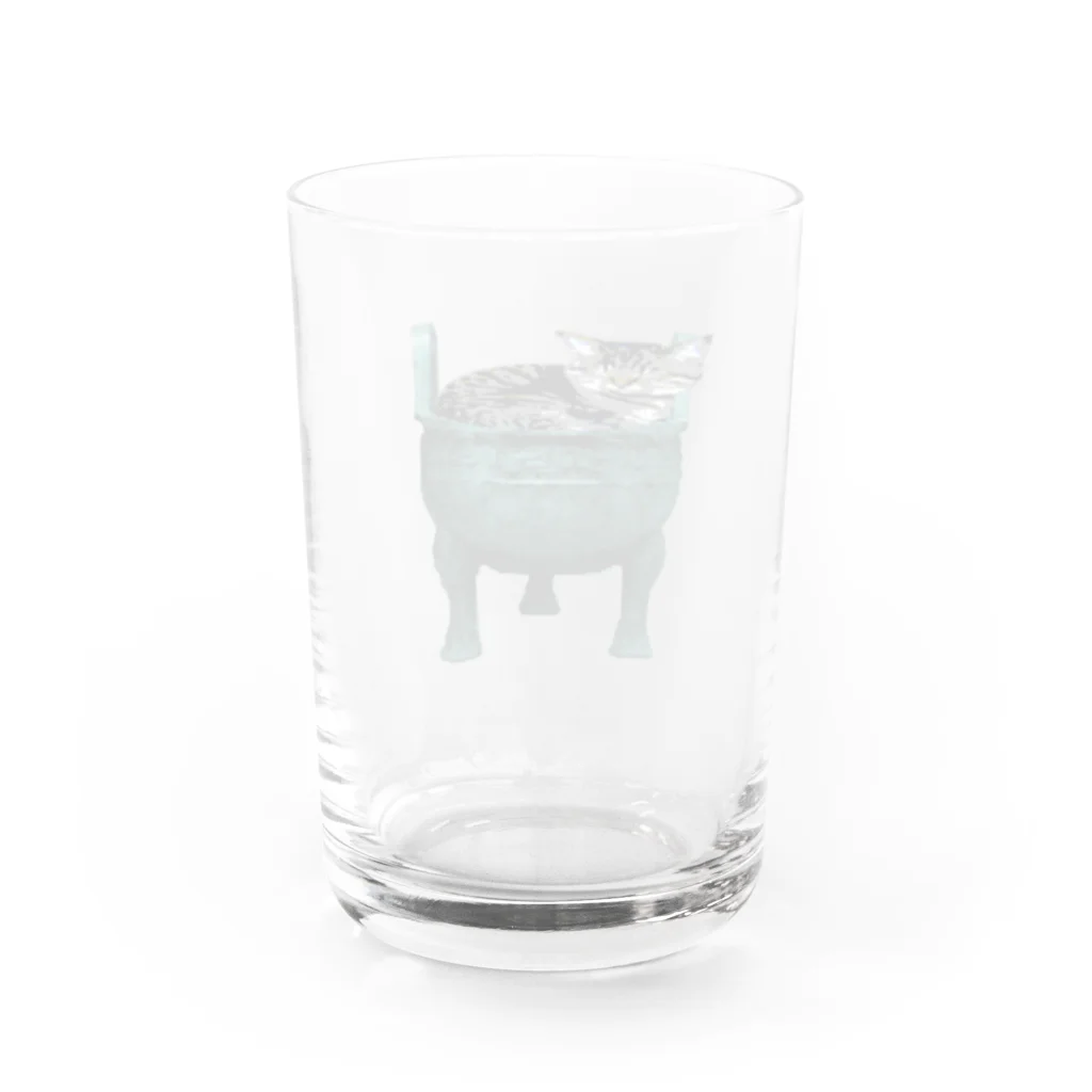 Danke Shoot Coffeeの猫鼎 Water Glass :back