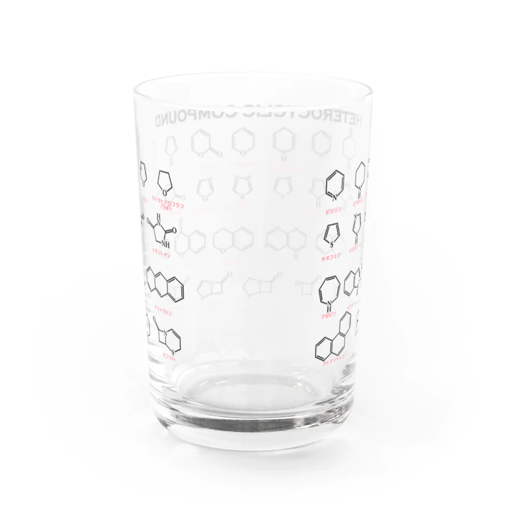 U Libraryの複素環＋カナ名(有機化学) Water Glass :back