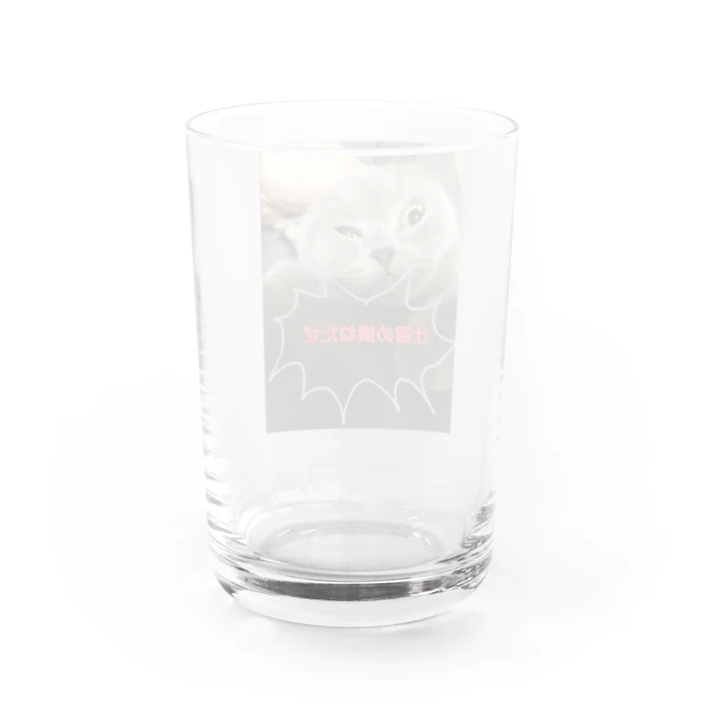 kawazudonの仕留め損ねた Water Glass :back