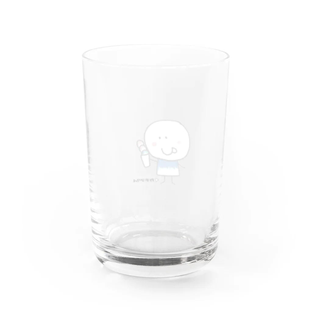 カキマクルのモッツァレラくん8月（１） Water Glass :back