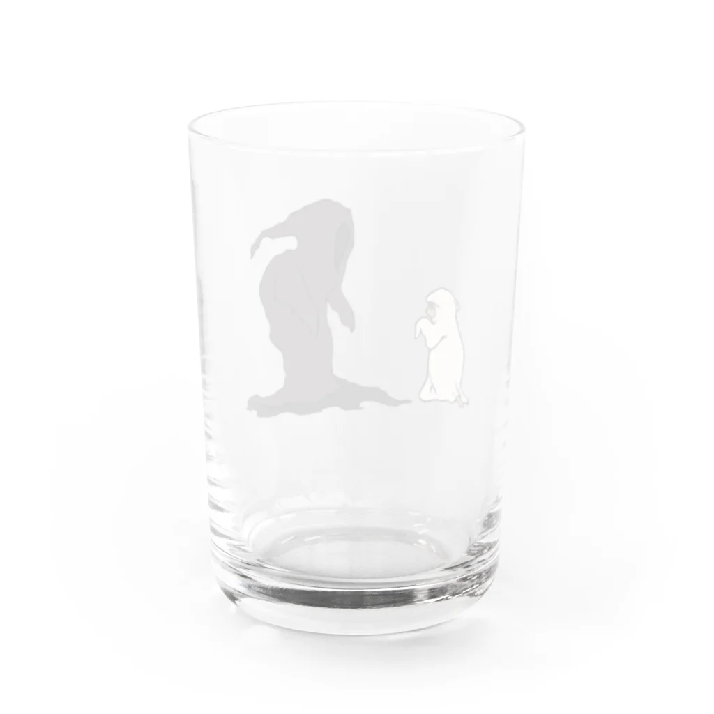 prunelleのオバケとの遭遇 Water Glass :back