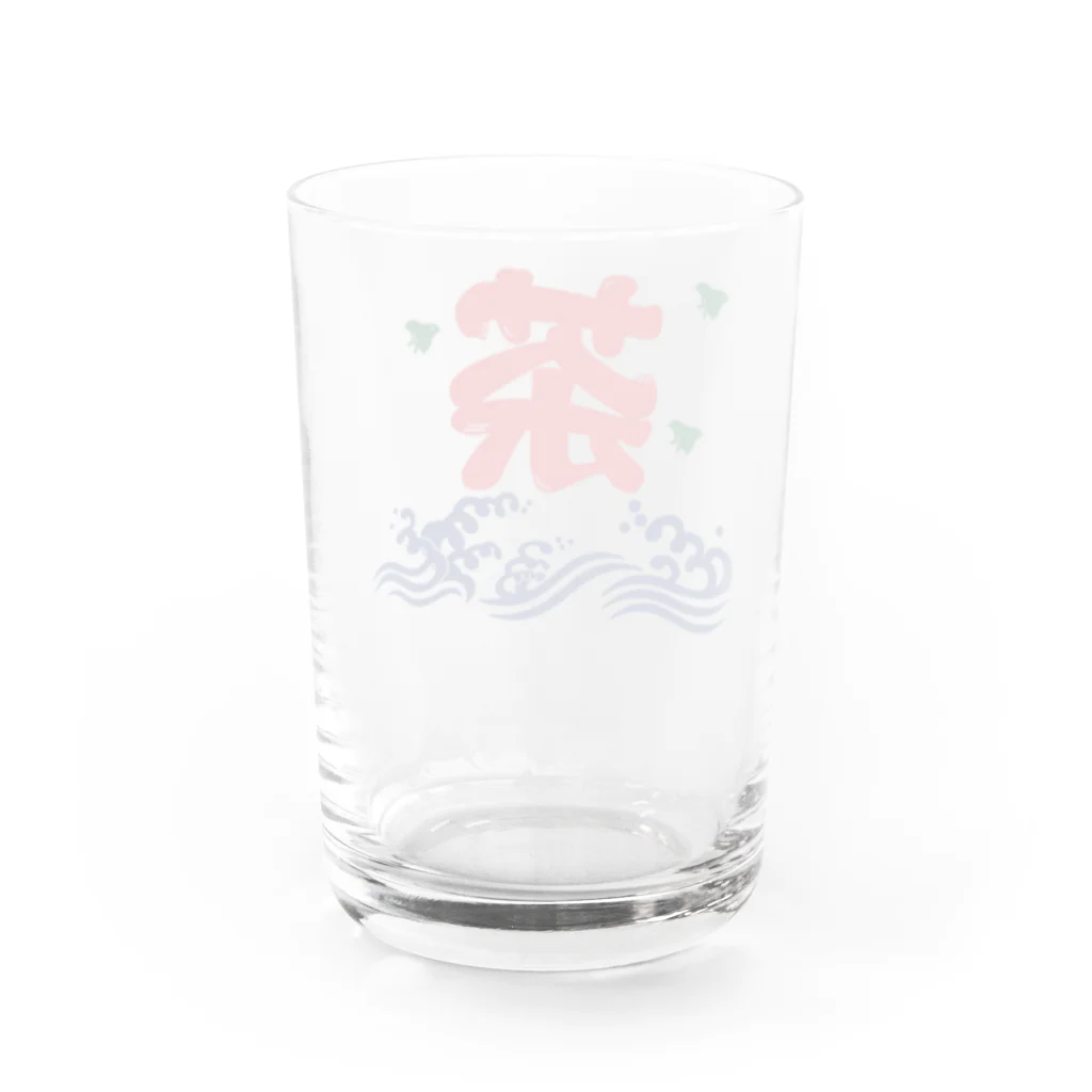 Spiel Platz  - シュピールプラッツ -の氷解のお茶（赤） Water Glass :back