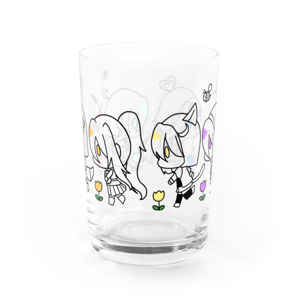 sonusuのおさんぽ Water Glass :back