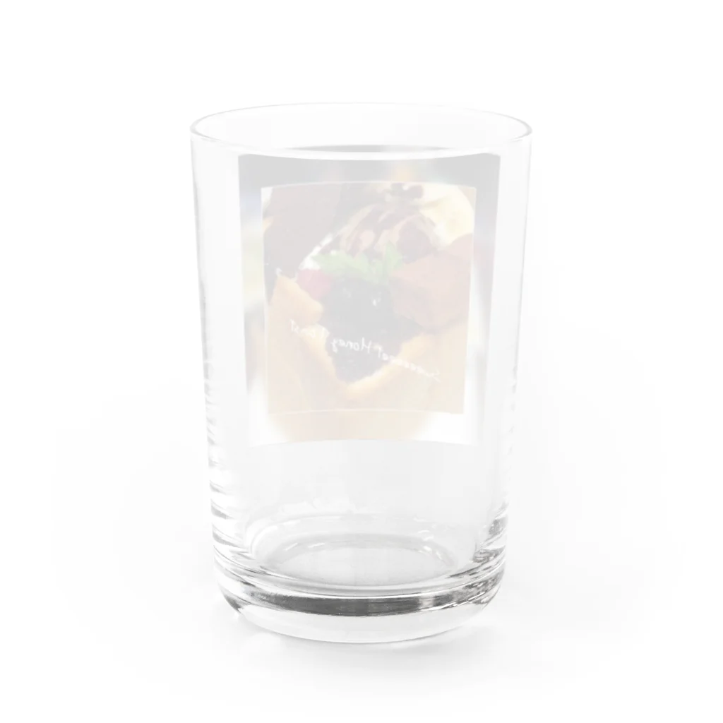 pulu's shopの魅惑のあまーいスイーツはいかが？ Water Glass :back