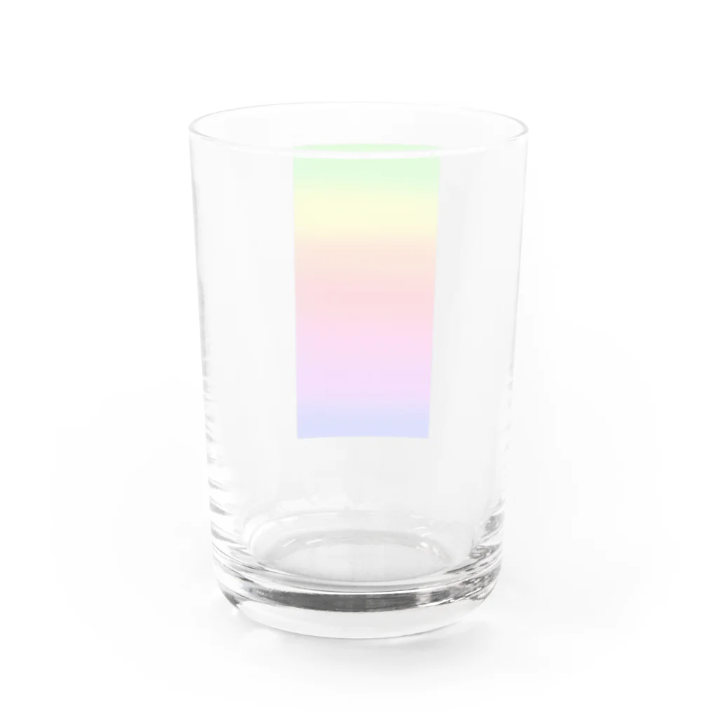 ZUCCOのレインボー🌈 Water Glass :back
