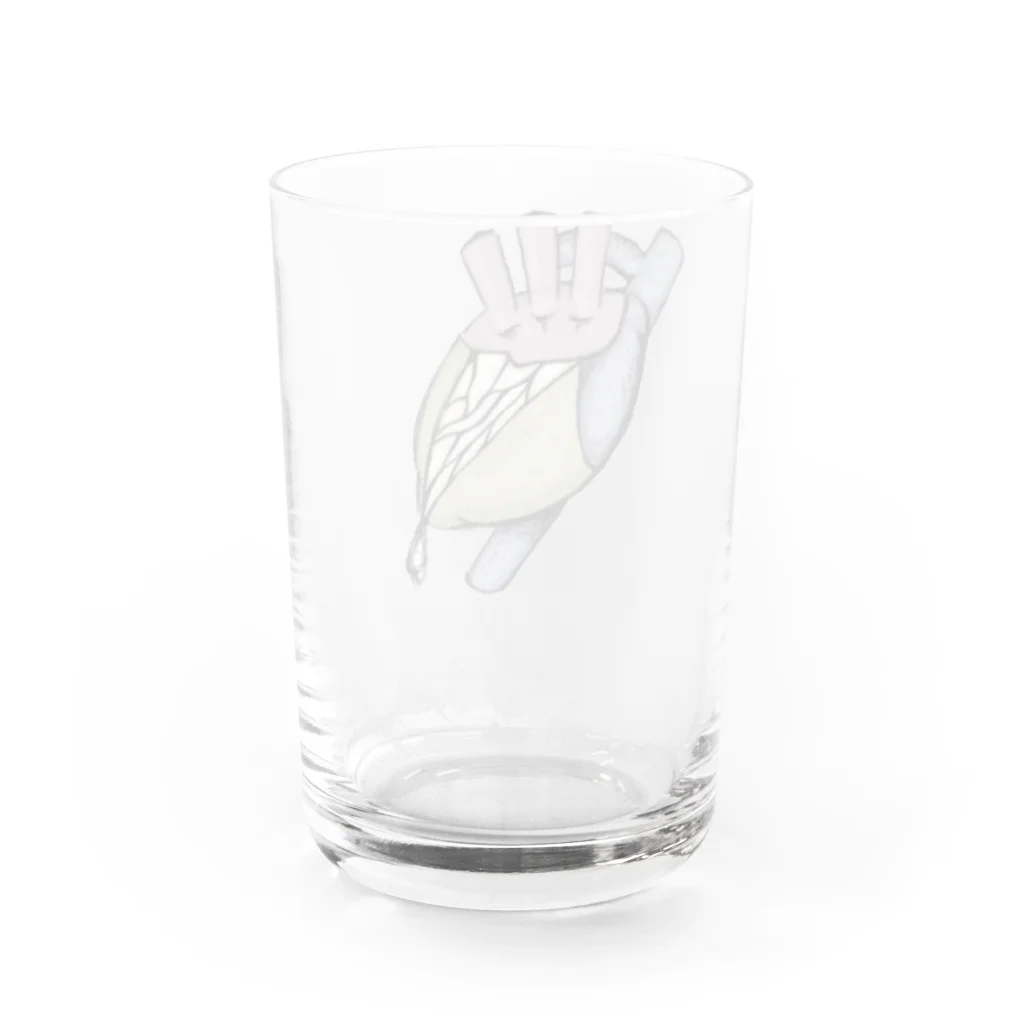 noumisobabyのレモン・デ・ハート Water Glass :back