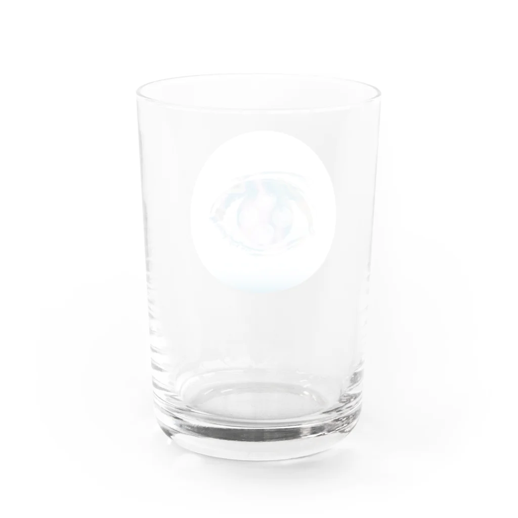 此の店のもやもやの目 Water Glass :back