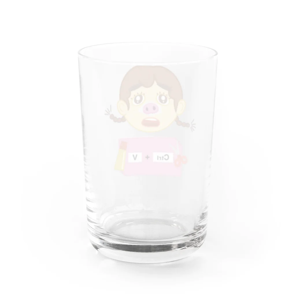 スロータイプ書店 Slowtype BooksのCtlr+V 貼り付け 218 Water Glass :back