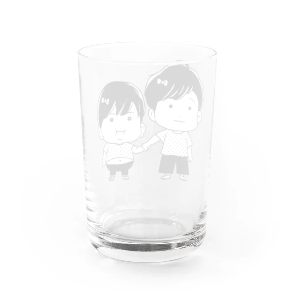 こやぶれのうちの姉妹グッズ Water Glass :back