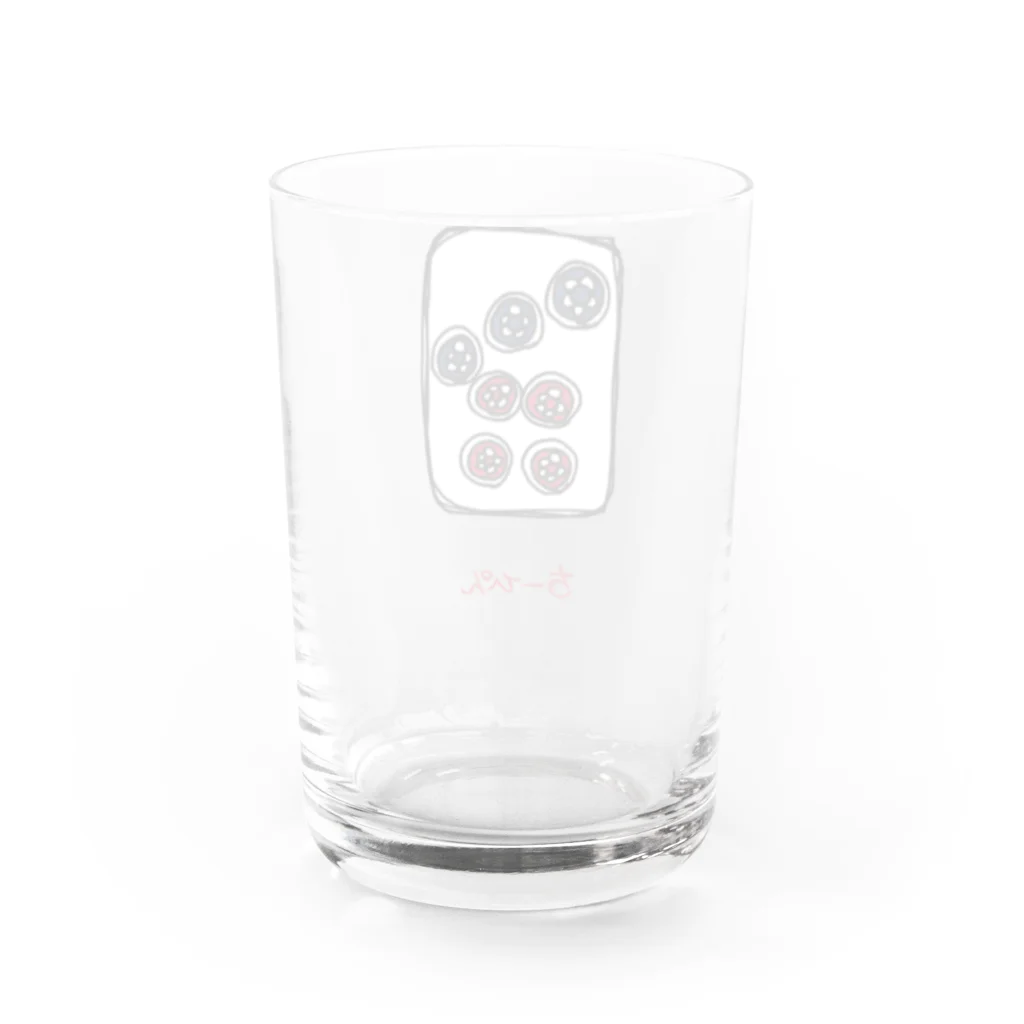 コースケ・マツノのちーぴん Water Glass :back