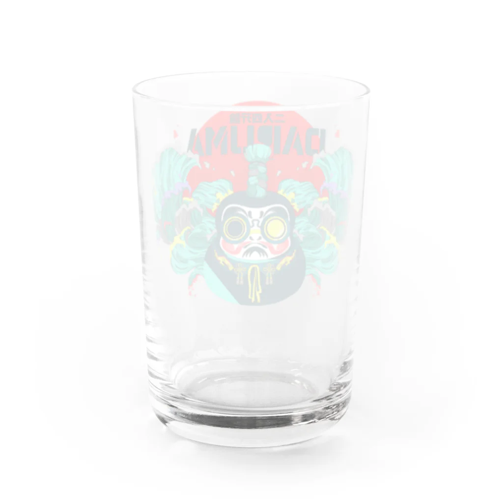 YAMACOのＤＡＲＵＭＡ Water Glass :back