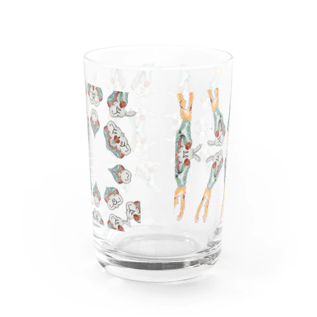🍩tarojiro(たろじろ) shop🍩のHEEL BOOTS MONSTER Water Glass :back