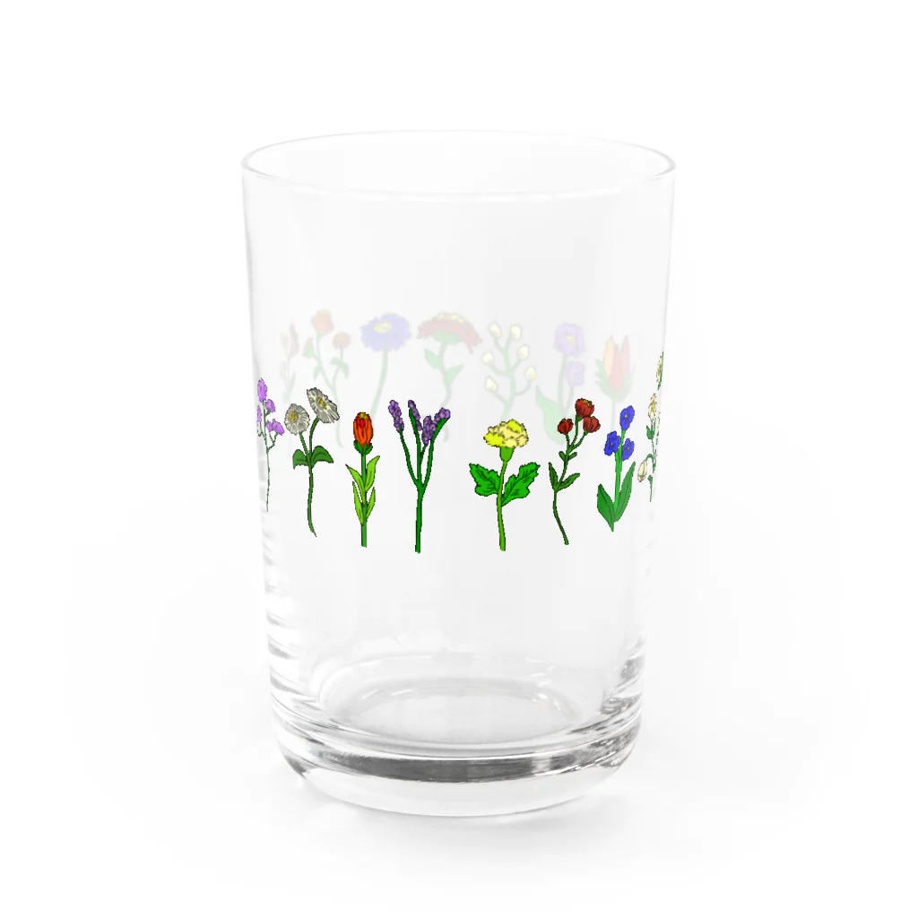 吉田アユの仮想花の行進 Water Glass :back