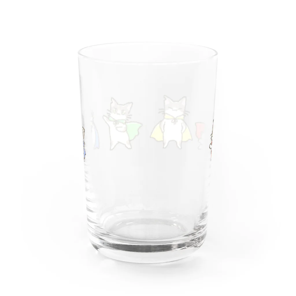 おもちゃ箱のシルバ戦隊さんじょう！ Water Glass :back