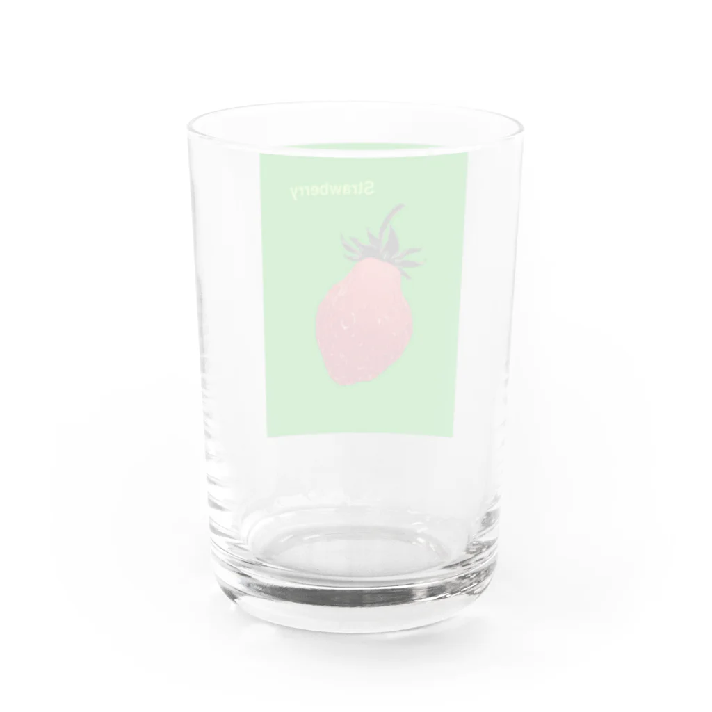 GENRYUのstrawberry Water Glass :back