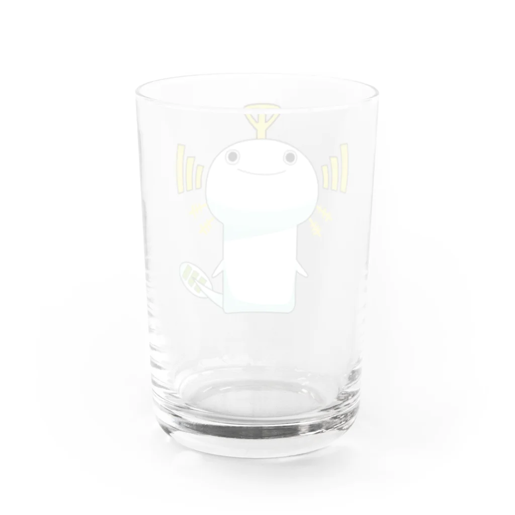 スズキ しんやの携帯生物デンパールーパー Water Glass :back