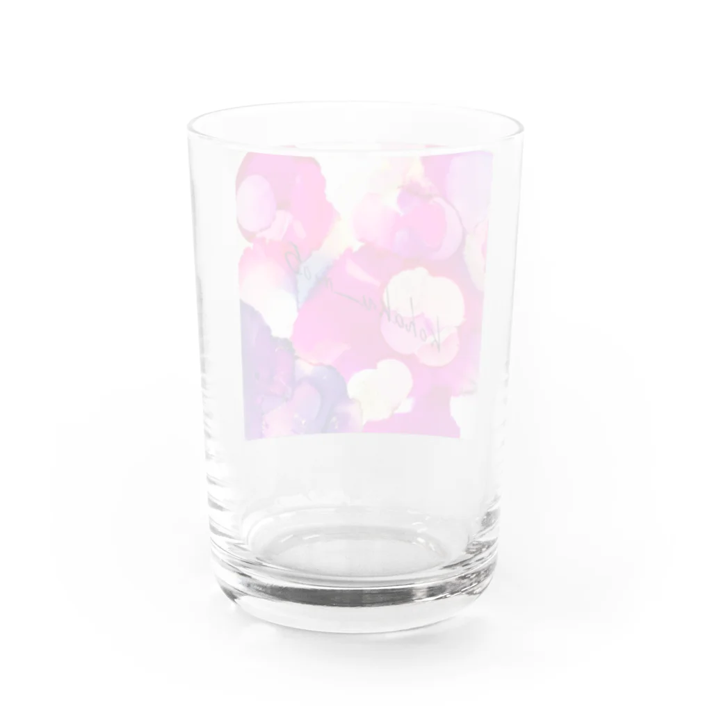 kohaku_no.5のサンセットピンク Water Glass :back