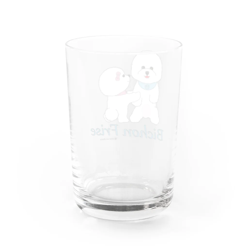 ミルフィーユ(Mirufeuille)のたっちレオ&みるく Water Glass :back