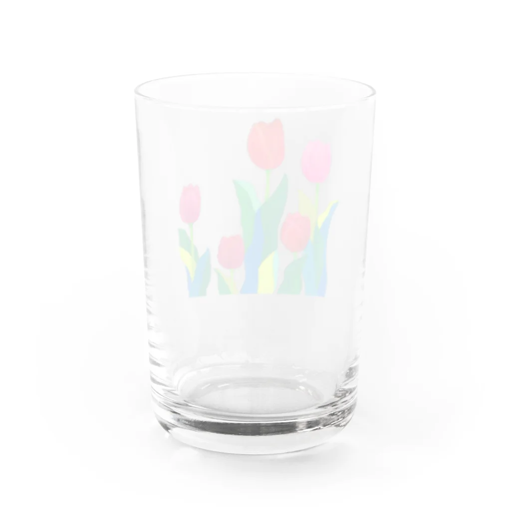 _Lulu_の不思議なチューリップ　２ Water Glass :back