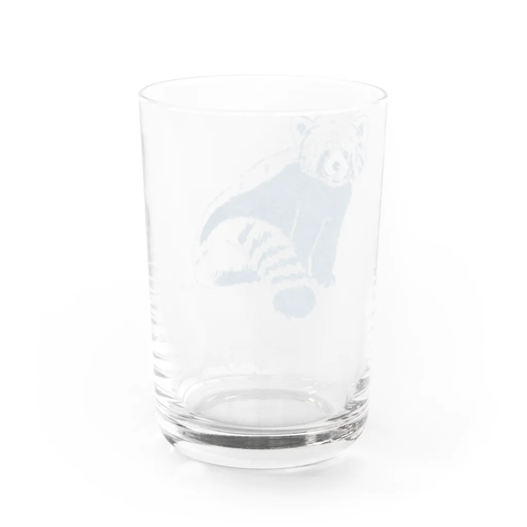 K.tskdのRed panda Water Glass :back