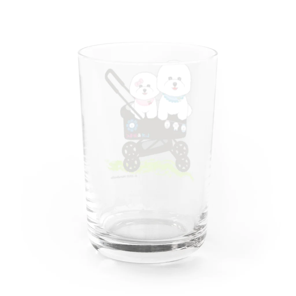 ミルフィーユ(Mirufeuille)のカート大好きレオ&みるく Water Glass :back