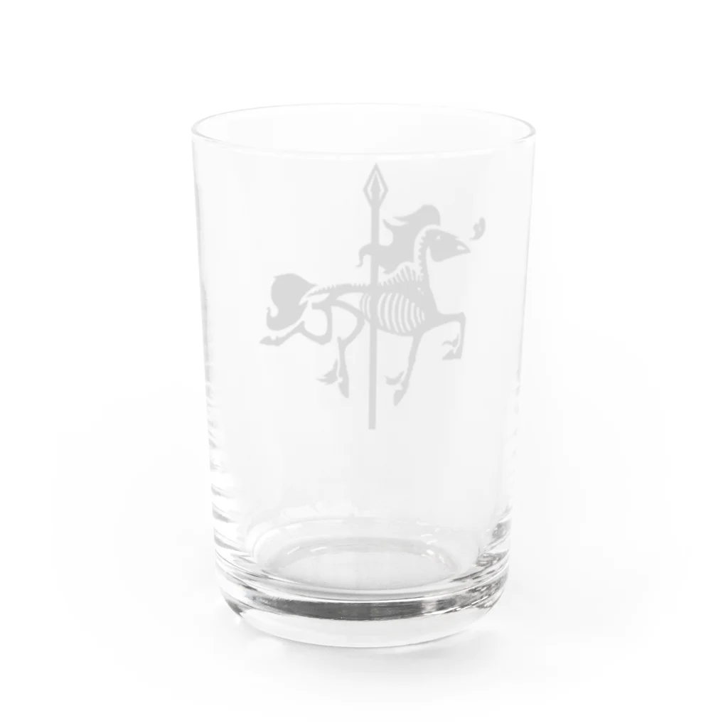 イカサマひでおの荒屋のcry-go-round Water Glass :back