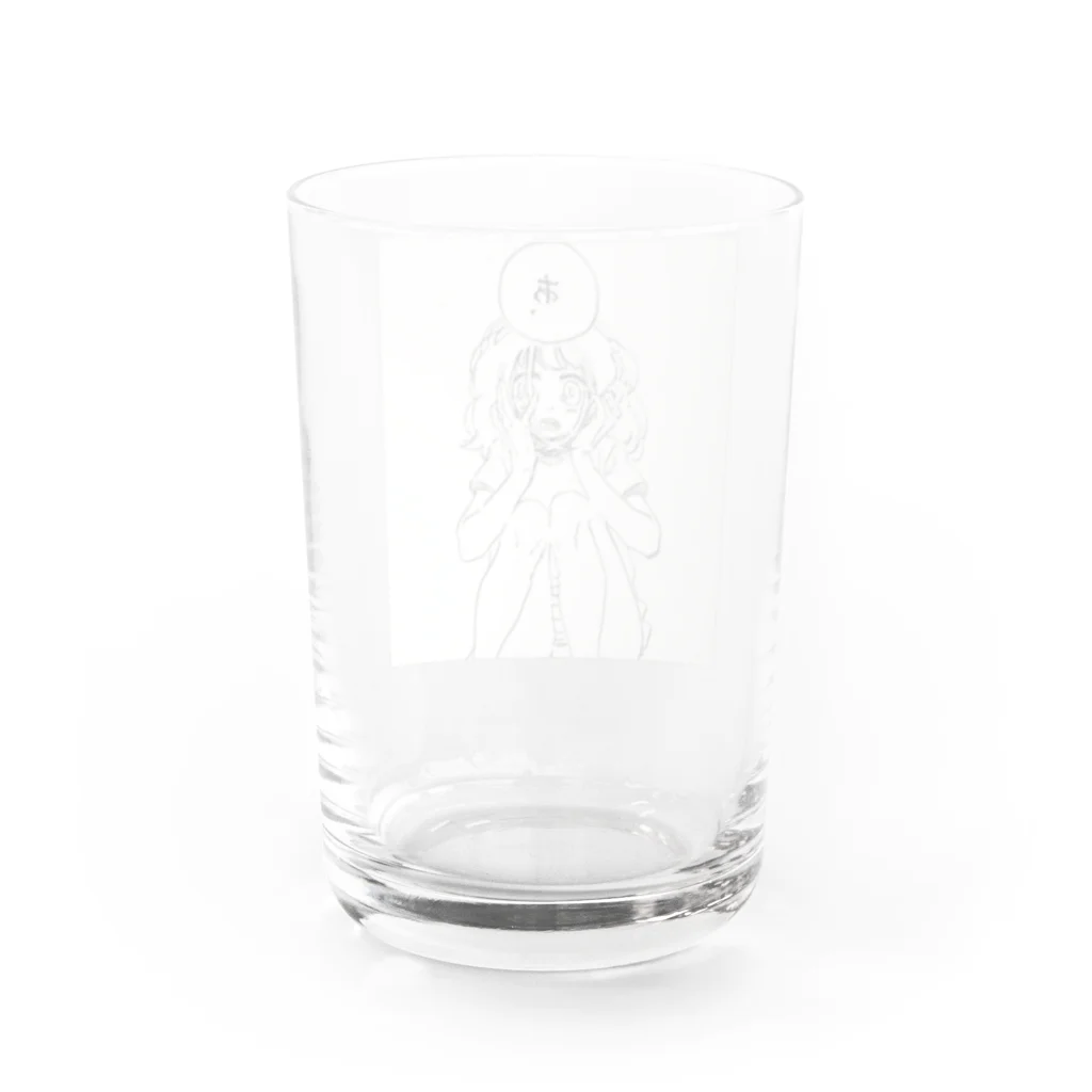 munimuの「あ、」 Water Glass :back