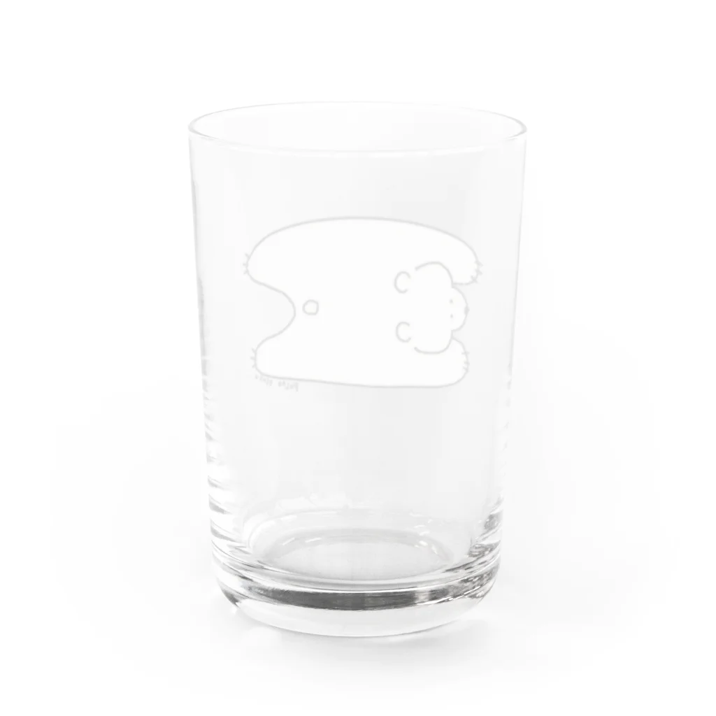 googlyのしろくまさん Water Glass :back