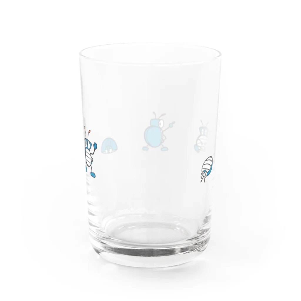 メインメニューのガジ郎 Water Glass :back