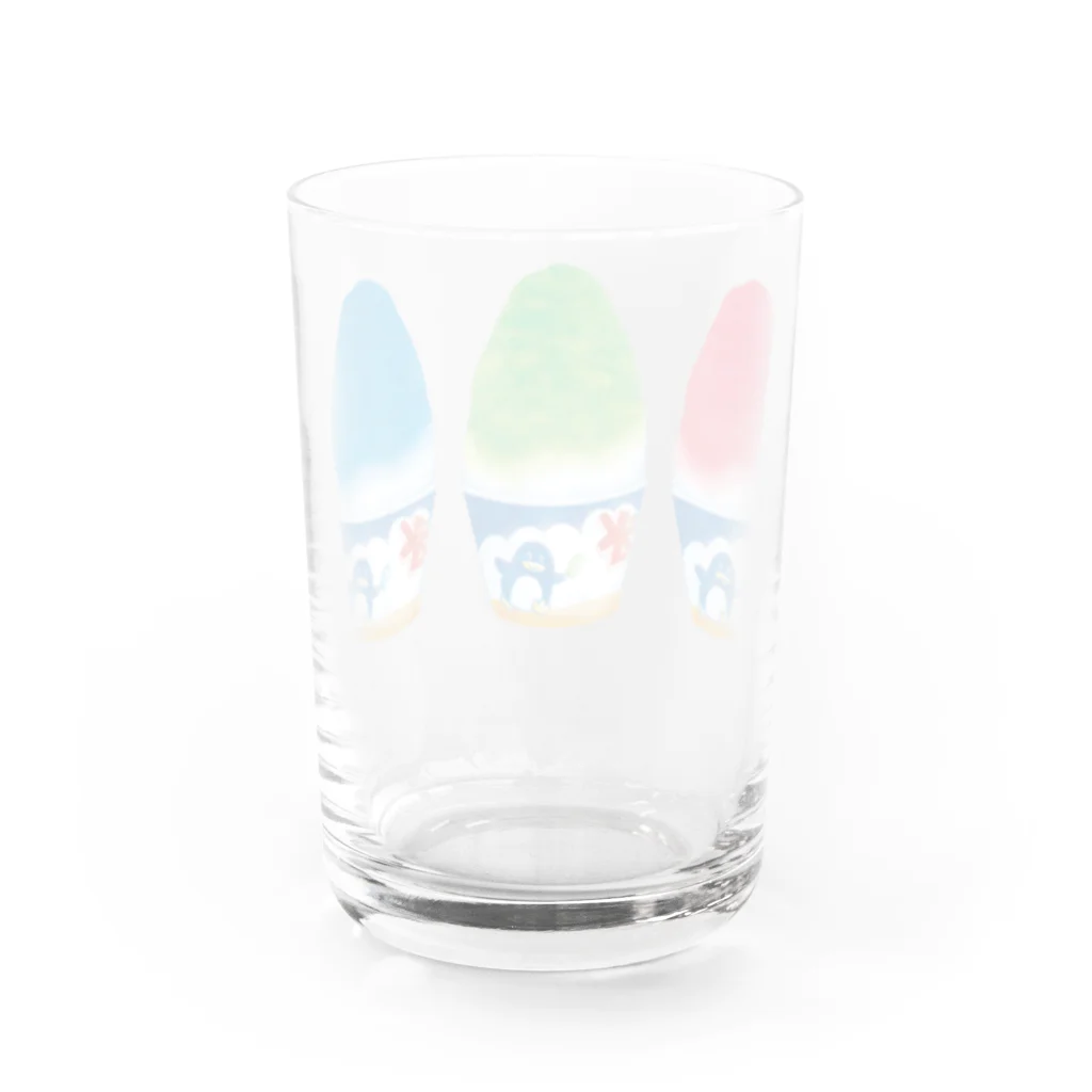 神谷みなみのかき氷 Water Glass :back